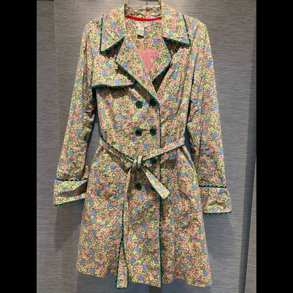 Odille Floral  Trench Coat